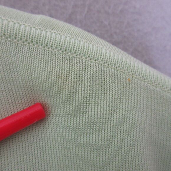 Exclusively Misook Sweater Cardigan Women Plus‎ 3X Green Black Open Front Career - Picture 11 of 15